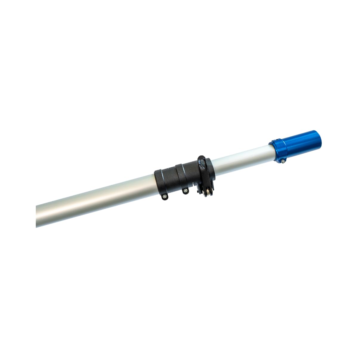 Barra Extensibile Telescópica para Vareador de Aceitunas - Varilla de Aluminio Regulable y Ligera para la Recolección Profesional de Aceitunas - Varillas Telescópicas (BLU-LIGHT MT. 2,2-3,50)
