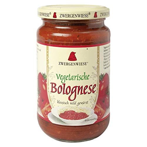 Salsa vegetariana boloñesa (sin gluten) BIO 350 g - ZWERGENWIESE