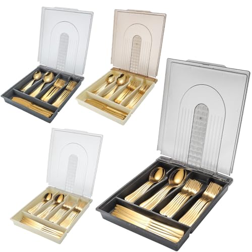 Set Cubiertos Cocina 40 Piezas Acero Inoxidable miniatura 5