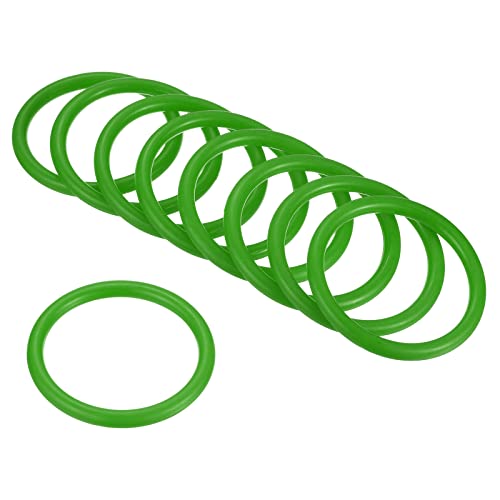 Anneaux pour carnaval PATIKIL en plastique vert de 6 cm pour stand de lancer de bouteille