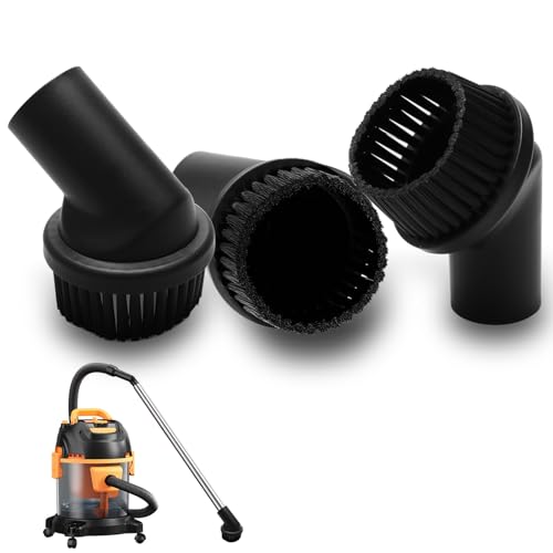 Hcunbsu 3PCS 35mm Brush for Henry Hoover, Vacuum Cleaner Attachment, Dusting Brush Head, Universal Replacement Round Dusting Brush