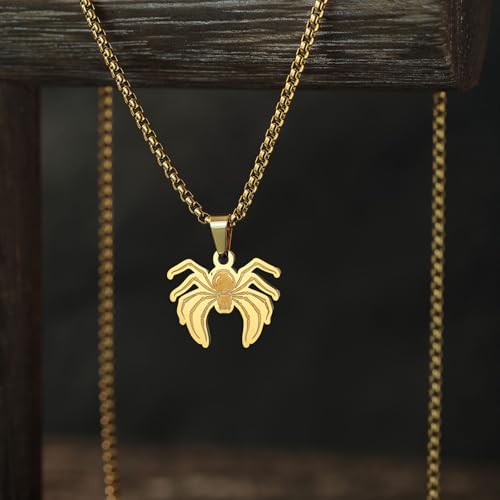 Collier de dessin animé TABOJS chaîne ras du cou en acier inoxydable