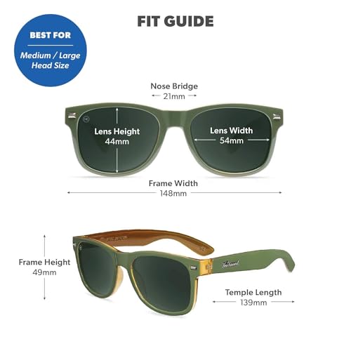 Knockaround Fort Knocks Polarized Aviator Sunglasses — view 4