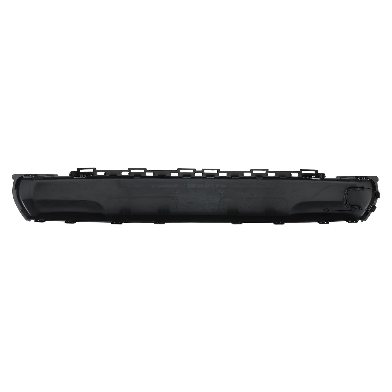 Topteng Topeng Cache de Plaque d'immatriculation Avant Noir Brillant 51117337791 pour Mini F55 F56 F57 Cooper JCW