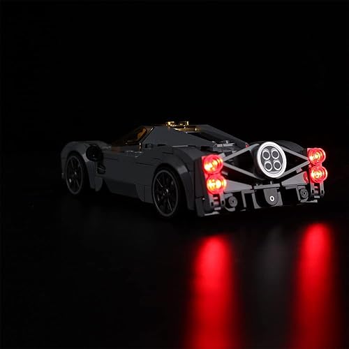 Vista 107 de Kyglaring Kit de iluminación LED diseñado para Lego Mercedes-AMG F1 W12 E Performance y Mercedes-AMG Project One 76909 Kit de construcción