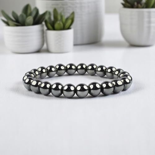 Image of Certified Crystal Bracelet | 8mm Beads | Stretchable Healing Bracelet | Bracelets for Men and Women |