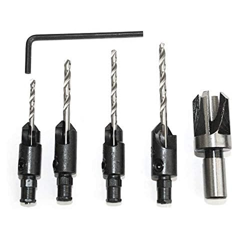 Kaufhof QS-Q-E Counter Sink Set with 3/8 Plug Cutter Cover