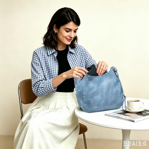 Image of Multi-pocket Shoulder Bag for Women