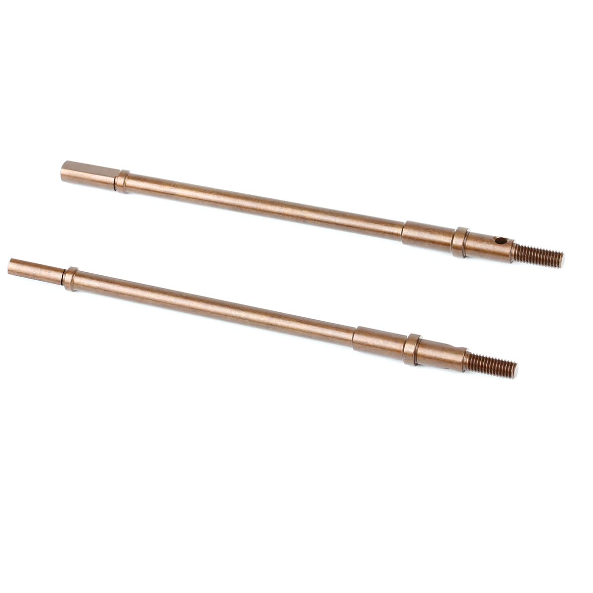 LCX Racing 1/6 RC Crawler Car Hard Steel Heavy Duty AR90 Rear Axle Internal Drive Shaft Set for RC Car Axial SCX6 AXI05000, Upgrades Parts Accessories (Rear Axle)