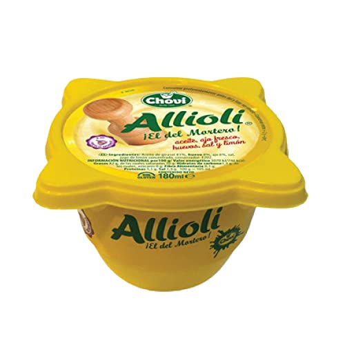 Chovi Salsa Alioli al Estilo Casero, 180 ml