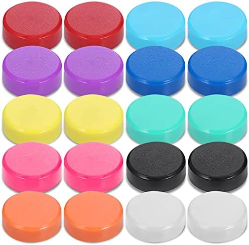 Wzone 30 Stück Hämatit Magnete - Starke Kühlschrankmagnete Für Magnettafeln