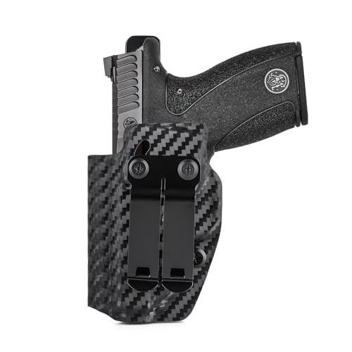 S&W Bodyguard 2.0 380 Holster, IWB Kydex Holsters for Concealed Carry Fits: Smith and Wesson Bodyguard 2.0 2.75" Barrel Pistol Inside Waistband Appendix Carry Holster, Adjustable Cant & Retention