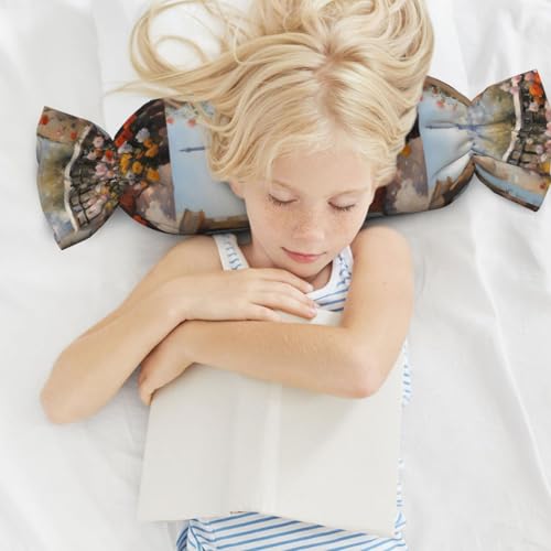 Almohada de espuma viscoelástica tamaño único negra miniatura 6