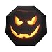 Produktbild Auto Open Close Umbrellas,Halloween Pumpkin Smile Lantern Dreifach-Regenschirm Perfekte Dreifach-Regenschirme Für Das Reisegeschäft,61cm(H) x96cm(Dia)