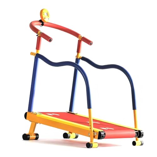 Image of Kids Treadmill for Home Indoor with Incline and Handles,Kids Fitness Exercise Equipment,Small Self Propelled Walking Pad Treadmill with LED Display,for Family Kindergarten
