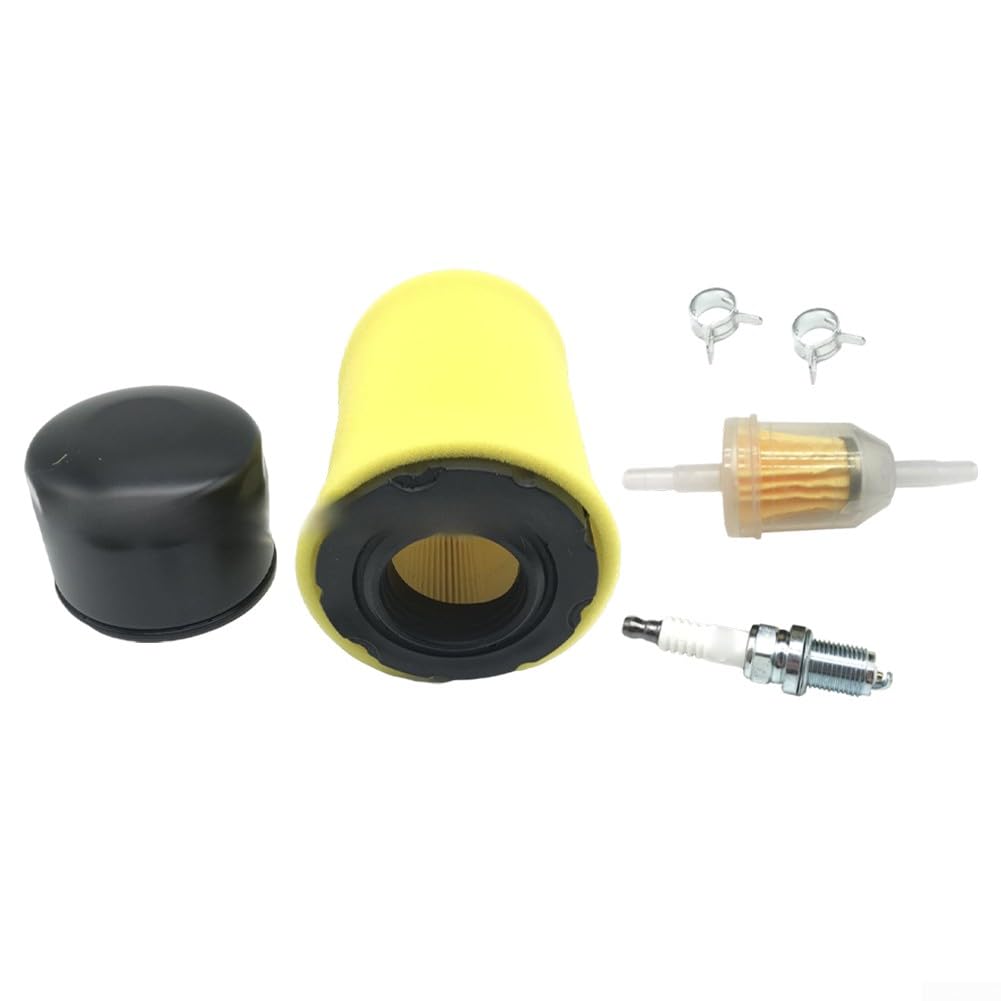 Luftfilter und Ölwechsel-Kit für YTA18542 YTA22V46 D100 Rasentraktor ersetzt 796031 591334 492932 Wartungsteile schwarz gelb