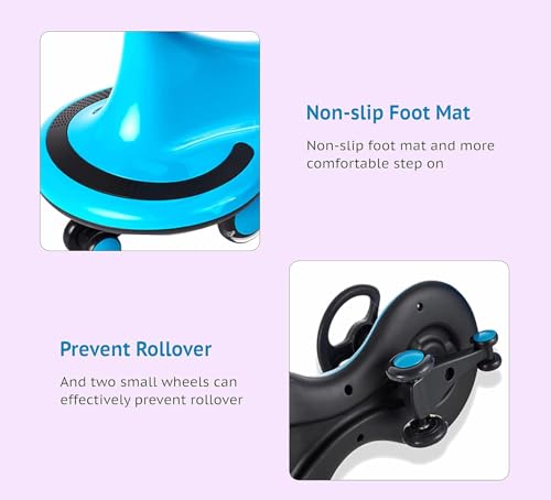 Image of JoyRide Magic /Swing Car Ride On for Kids Blue