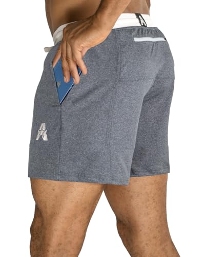 Image of Anthem Athletics Men's Gym Shorts with Pockets - Running, Walking & Cross-Training Workouts - 5 inch 7 inch 9 inch