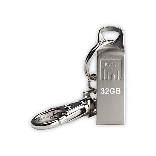 Strontium Ammo 32GB 2.0 USB Pen Drive (Silver)