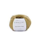 Wolle Cotton Yak, Wolle mit Baumwolle und Yakwolle zum Stricken und Häkeln