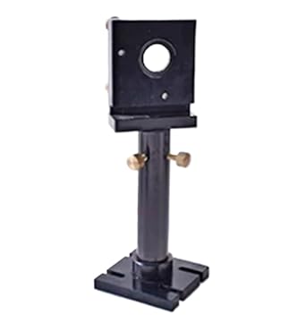 CO2 Laser Head Set Mirror Lens Integrative Fixture Mount Holder for Laser Cutting Machine Mechanisms Device PartsA1 1st Mirror Mount,Black