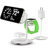 PWRMobile PWR Travel PRO 5-in-1 Power Bank – 10,000mAh with Built-in Cables – 20W USB-C + 15W Wireless Charging – Compact Portable Charger for iPhone & Android - White