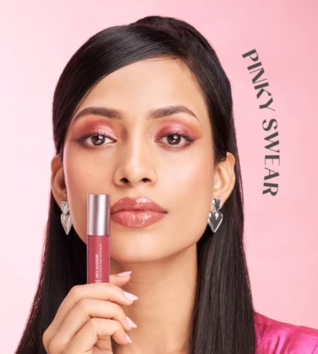 Image of House Of Makeup Non-sticky gloss | High-shine lip gloss for pigmented lips | Lip gloss with hyaluronic acid | Zero stickiness (Pinky Swear)