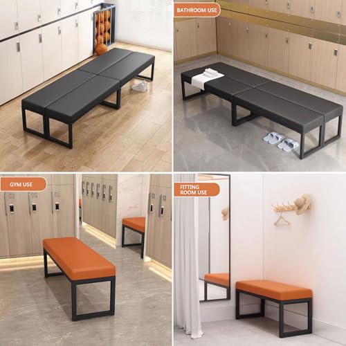 Banc bout de lit avec coussin rembourré pour entrée nette - 5