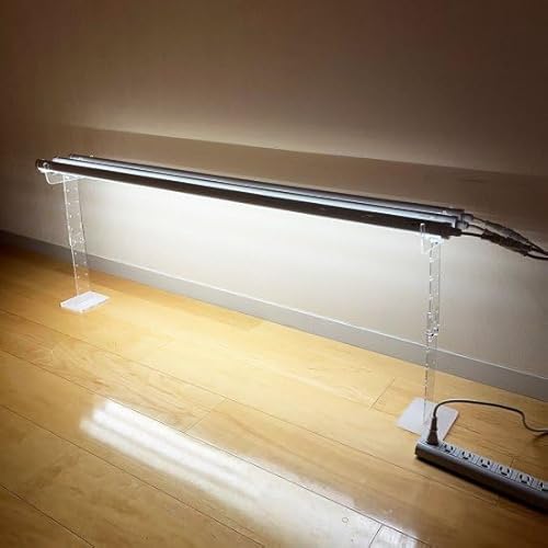 LED ライト 120cm 25W 3本セット フルスペクトル 【アクリルスタンド付】 水耕栽培 観葉植物