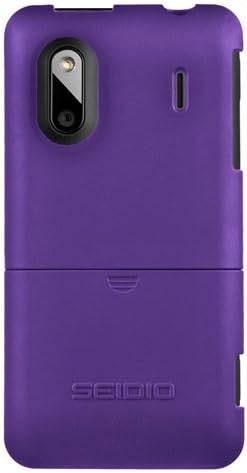 Seidio CSR3HTKNG-PR SURFACE Case for HTC EVO Design 4G - 1 Pack - Case - Retail Packaging - Amethyst