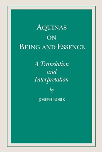 Télécharger Aquinas on Being and Essence: A Translation and Interpretation (English Edition) Francais PDF