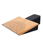 EchoMe Large Upholstered Wedge for Pilates Reformer,Exercise Equipment and Workout Pad for Pilates, Essential addition for Athletes and Physical Therapy, Pilates Home Gym or Studio Use