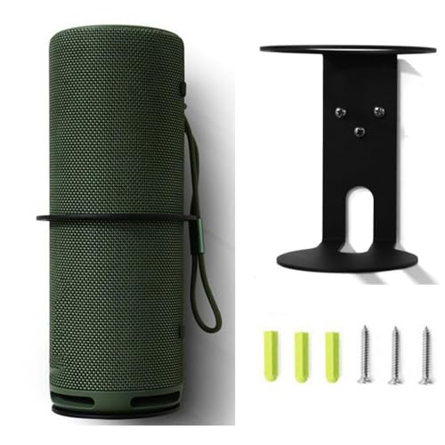 Coyktonty Aluminium Wall Bracket/Wall Mount Bracket for Huawei Sound Joy, JBL Flip 5/6 Speakers, Metal, Compact, Wall Mount, Speaker Mounts, Mount, Black