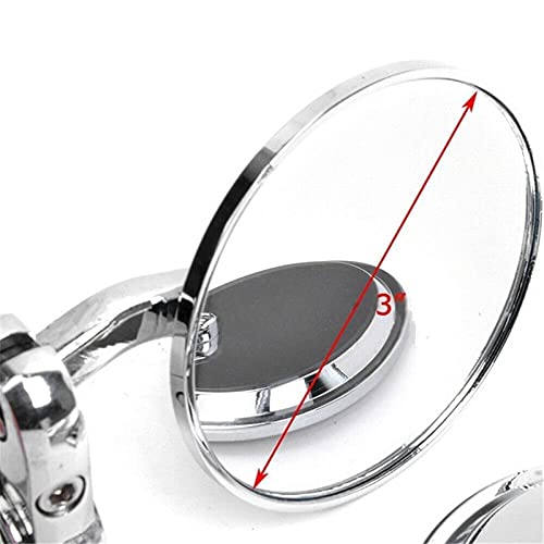 Retrovisores manillar 22mm para Yamaha XT660 WR250 XT125 espejos de barra 3