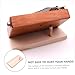 Toyvian Kalimba Piano Stand Portable Wooden Display Stand for Thumb Piano Solid Wood Ocarina Holder Easy Assembly Compact Design