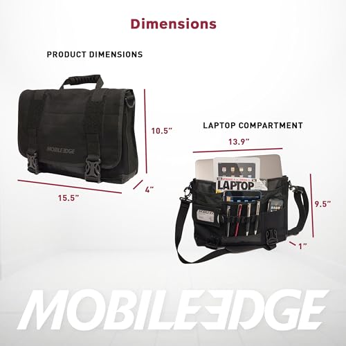 Mobile Edge MEUME1 Eco-Friendly Laptop Messenger Bag thumb #4