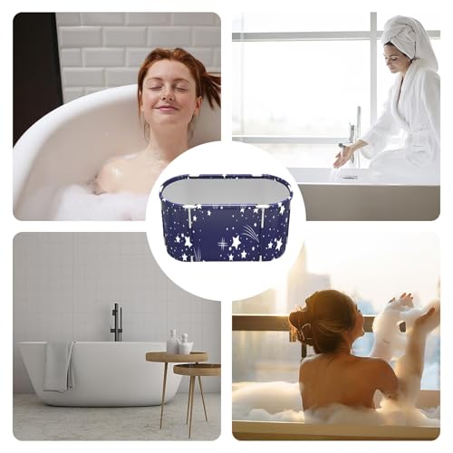 Rangement facile pour ce lavabo solide pliable et portable de douche - 7