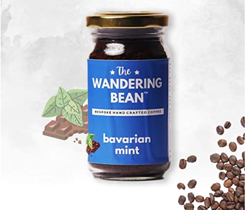 Image of The Wandering Bean Ultimate Combo Pack Flavored Instant Coffee (Hazelnut +Caramel +Mint + Vanilla Cinnamon) Combo of (4x60g)