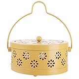 [SENYON] 蚊取り線香ホルダー 蚊 ガーデニング 虫よけ アウトドア (イエロー)