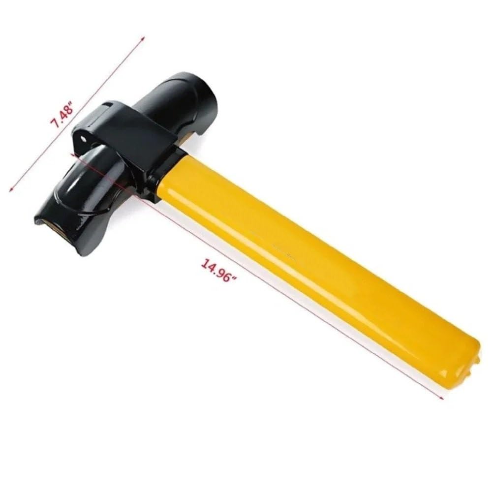 Antivol de volant voiture – Sécurité antivol en acier inoxydable robuste Bloque Volant Ceinture