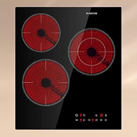 Placa vitrocerámica Klarstein Virtuosa 3 Slim Cover