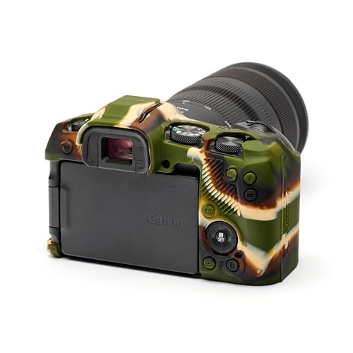 Funda easyCover silicona para cámara Canon R8 camuflaje miniatura 2