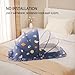 Mosquito Nets for Baby Cribs, Portable Folding Mosquito Net for Stroller, 0-3 Years Kids Travel & Sleep Mosquito Mesh Cover，Baby Crib(Blue, 38”x22”x24”)