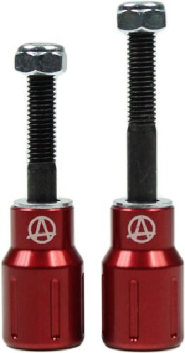 Apex Barnaynay Stunt-scooter Freestyle grind slide Pegs 2 pce rojo