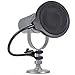MV7 Microphone Pop Filter Mask Shield For Shure MV7 Mic, 4 Inch 3 Layers Windscreen with Flexible 360Â°Gooseneck Clip by SUNMON