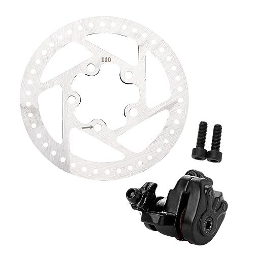 KOMBIUDA Disc Brakes Rear Caliper Set Paint Scooter Brake Disc Scooter Cable Parts