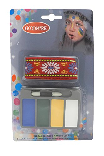 Goodmark Indian Makeup Set (2 x 6 Items)