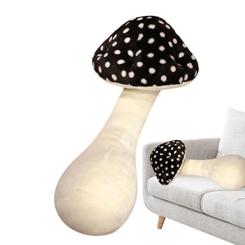 Coussin de champignon en peluche géante de 70 cm, cadeau idéal pour petits et grands