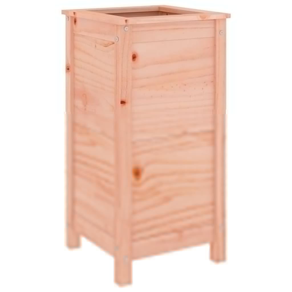 Macetero de Douglas 40 x 40 x 78 cm con diseño moderno, duradero y resistente para jardín, terraza o balcón para cultivo decorativo de hierbas, flores y verduras