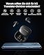 Ai Kopfhörer Übersetzer, Kopfhörer Übersetzer Echtzeit mit 144 Sprachen & Akzente, 3-in-1 Smart Bluetooth Kopfhörer Ideal für Reisen Business Learning (Schwarz)